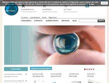 Tablet Screenshot of opticalspain.com